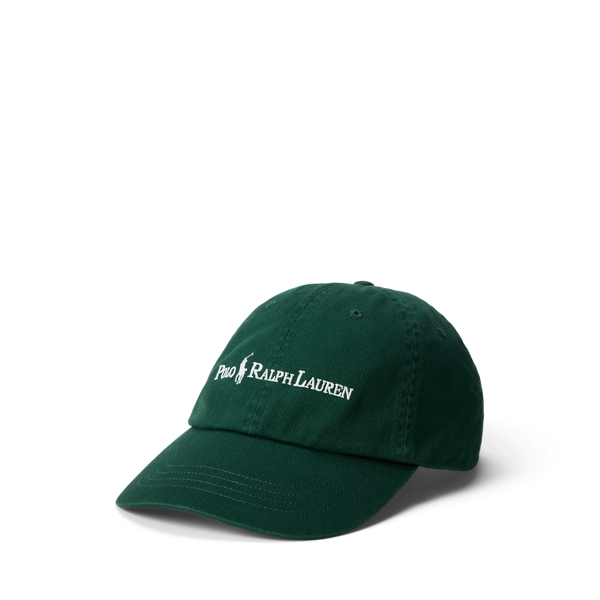 Ralph Lauren Logo Cotton Twill Ball Cap