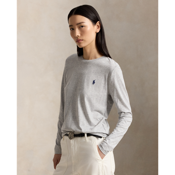 Classic Fit Jersey Long-Sleeve Tee