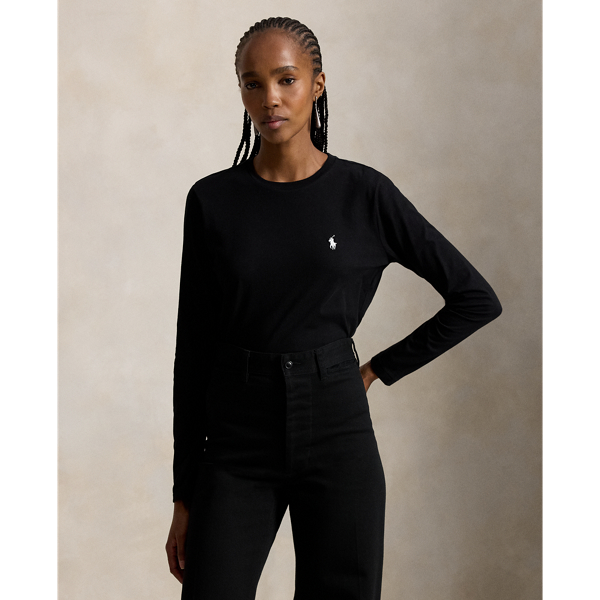 Maglietta a Maniche Lunghe Ralph Lauren - Stile Classico