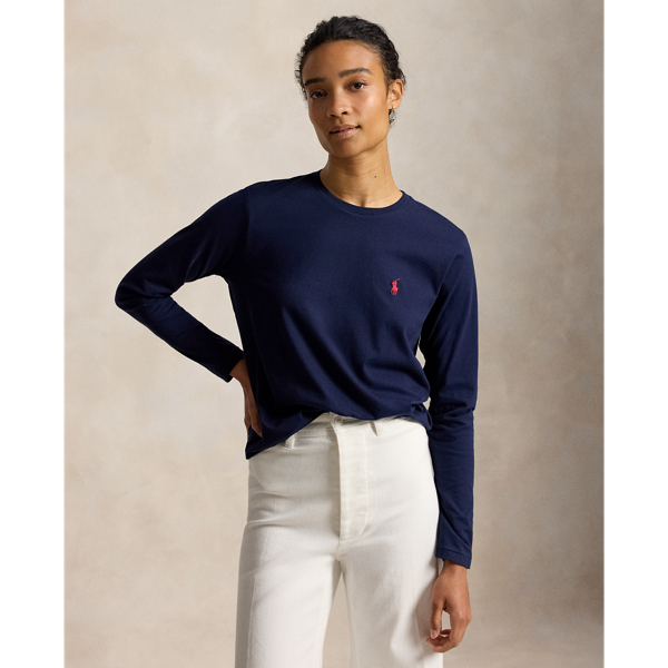 Maglietta a Maniche Lunghe Ralph Lauren Classic-Fit