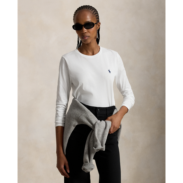 Classic Fit Jersey Long-Sleeve Tee