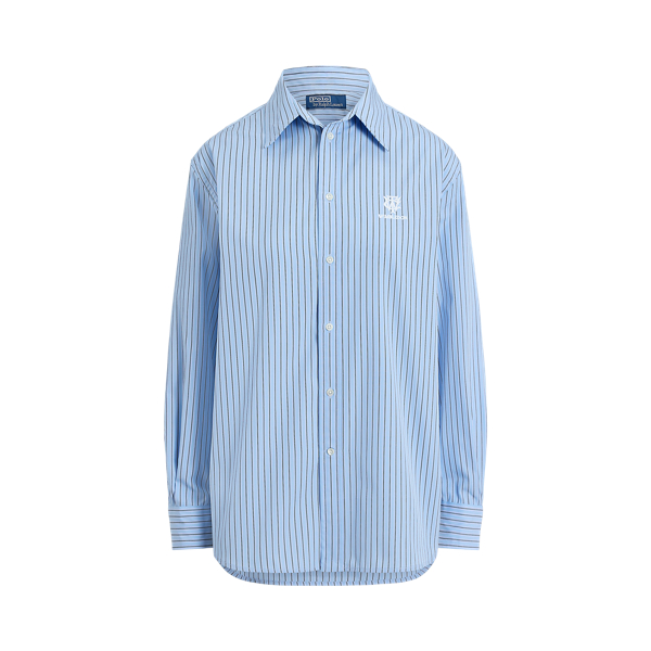 Camicia Oversize-Fit Wimbledon in Cotone - Ralph Lauren