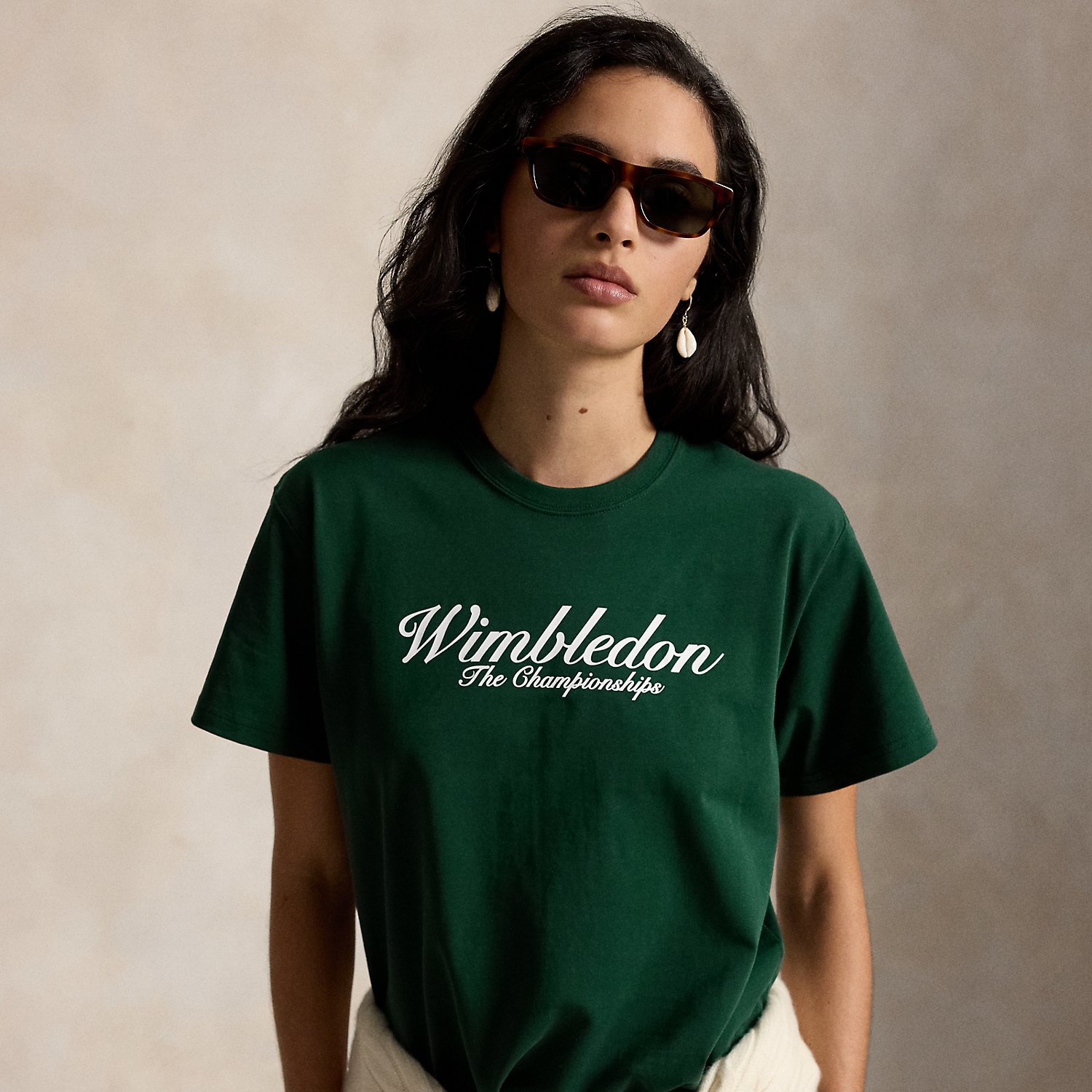 Wimbledon Logo Cotton Jersey Tee