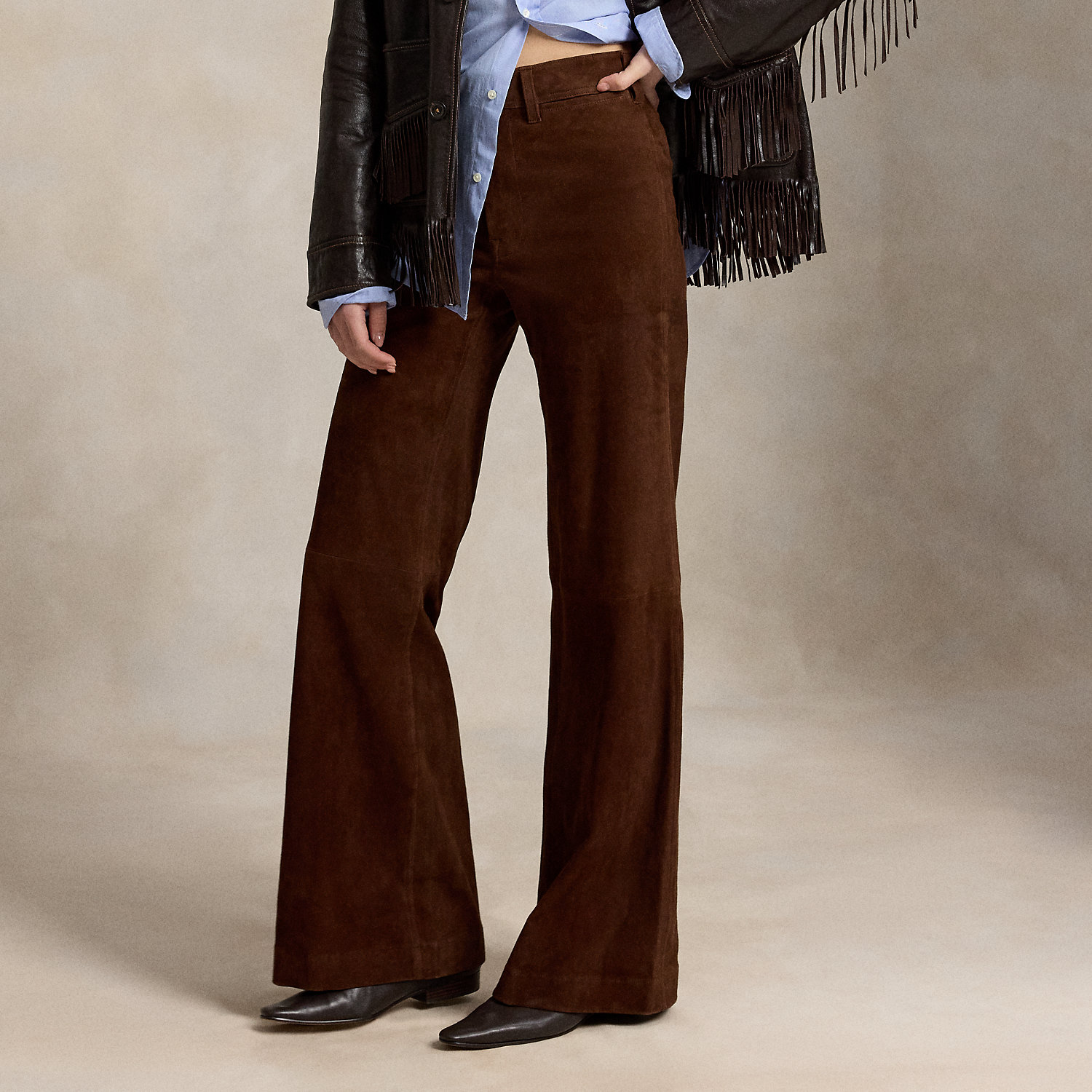 Beaton Suede Trouser