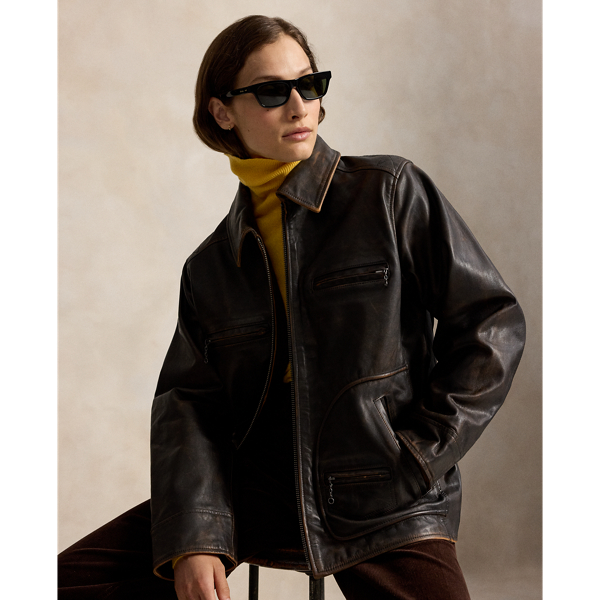 Leather Moto Jacket