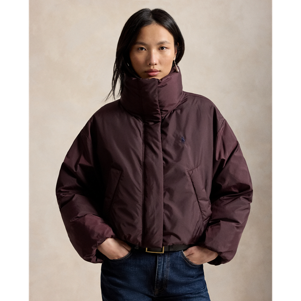 Cropped Down Puffer Jacket
