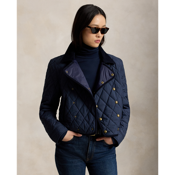 Double-Breasted Quilted Jacket