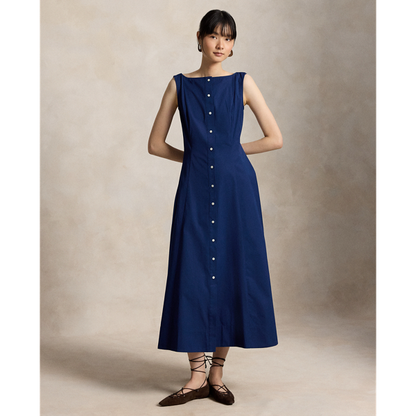 Abito a Pannelli in Cotone Ralph Lauren - Eleganza Unica