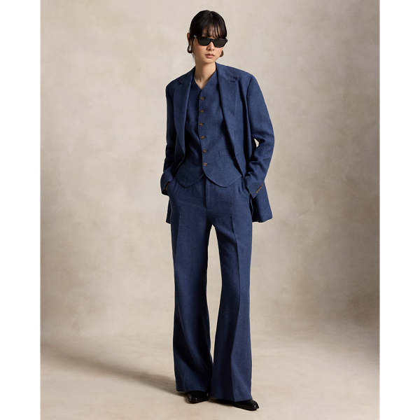 Beaton Linen-Cotton Trouser