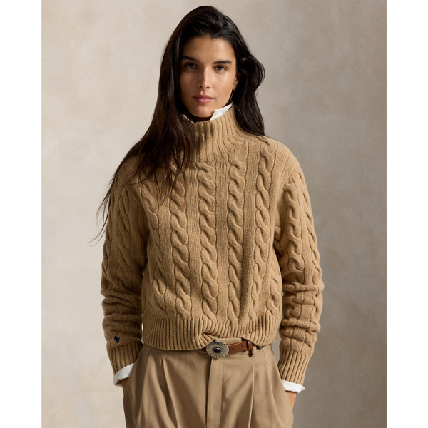 Maglia Dolcevita in Lana e Cashmere Ralph Lauren
