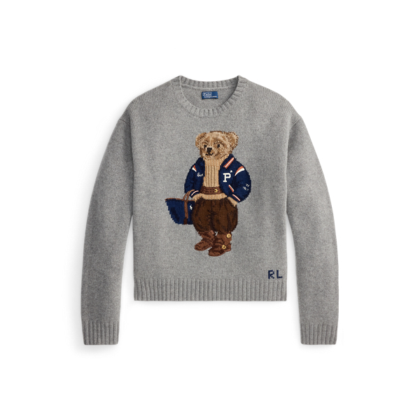 Maglia Polo Bear in lana e cashmere Ralph Lauren