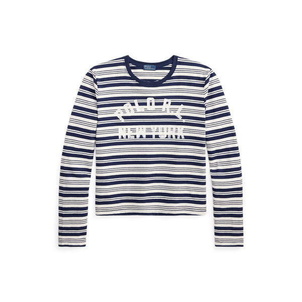 Maglietta a Righe Ralph Lauren: Stile e Comfort