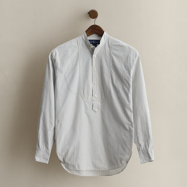 Ralph Lauren C. 1985 Striped Cotton Shirt