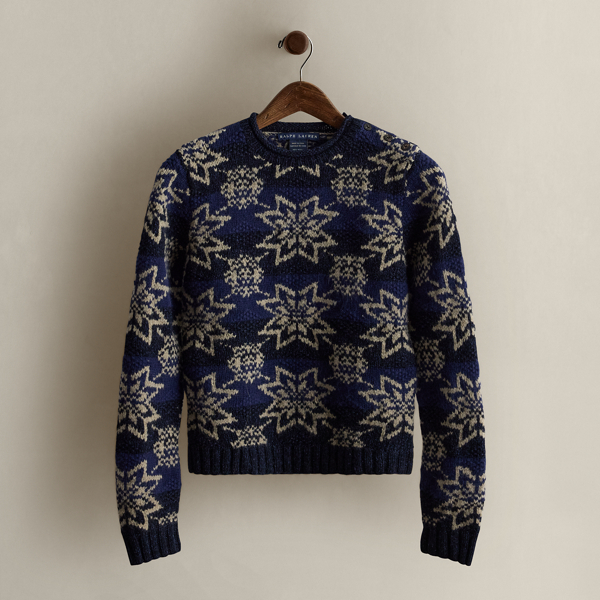 Ralph Lauren 2002 Wool-blend Sweater In Multi