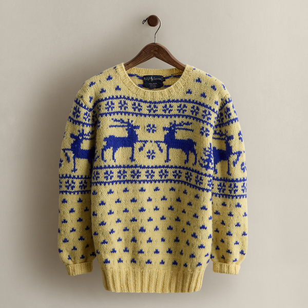 Ralph Lauren 1982 Patterned Sweater In Multi