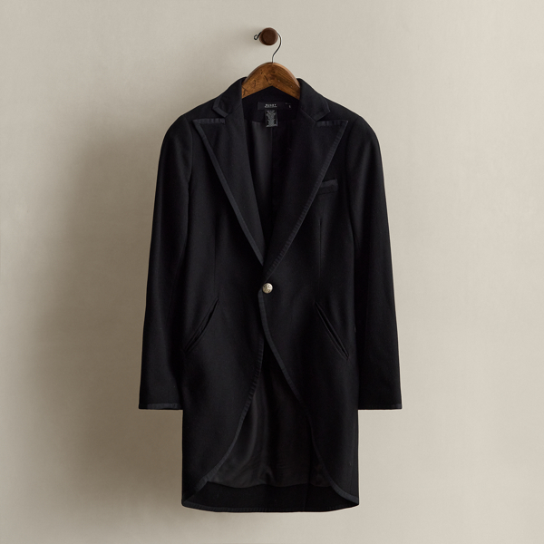 Ralph Lauren 2007 Wool-blend Jacket In Black