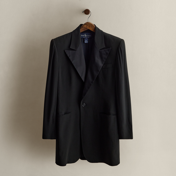 Ralph Lauren C. 1980 Jacket In Black