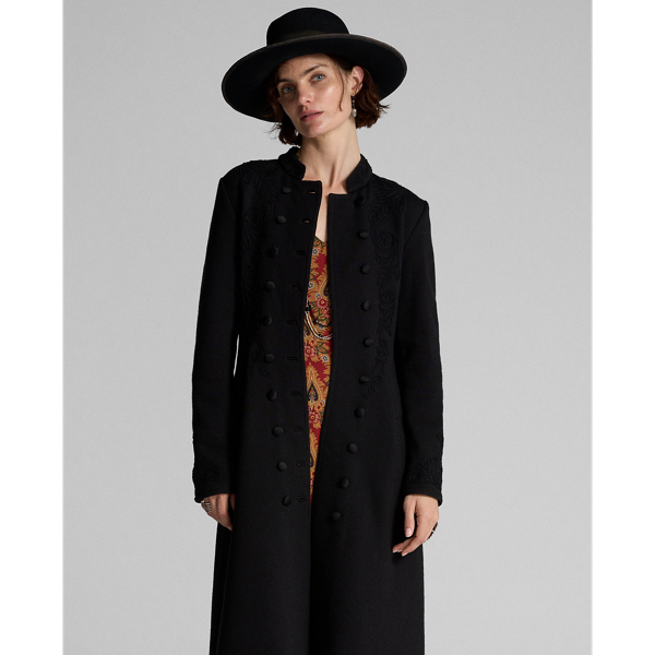 最高級ライン Ralph Lauren BLACK LABEL 女性用 ウール ロング