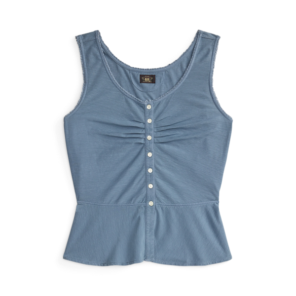 Cotton-Linen Jersey Camisole