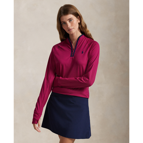 Pull demi-zippé en jersey stretch - RLX - Modalova