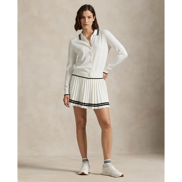 Polo Ralph Lauren Ralph Lauren Pleated Cricket Skort In White