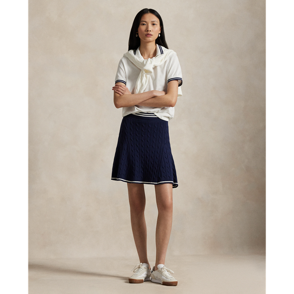 Performance Cable-Knit Skort - RLX - Modalova