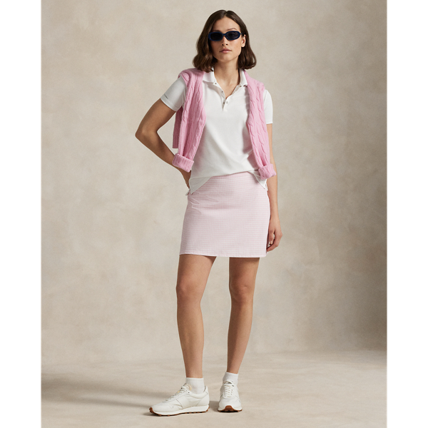 Jupe-short performance vichy 43,2 cm - RLX - Modalova