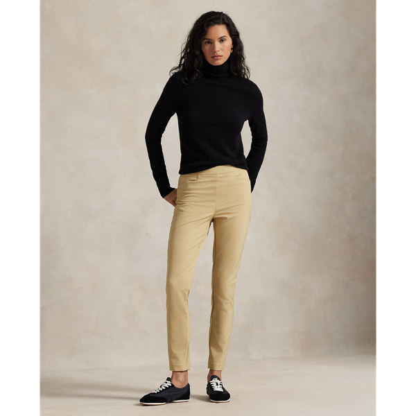 Polo Ralph Lauren Ralph Lauren Stretch-twill Pant In Yellow