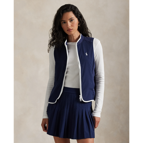 French Terry Full-Zip Gilet