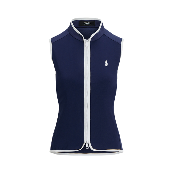Gilet entièrement zippé en coton éponge - RLX - Modalova
