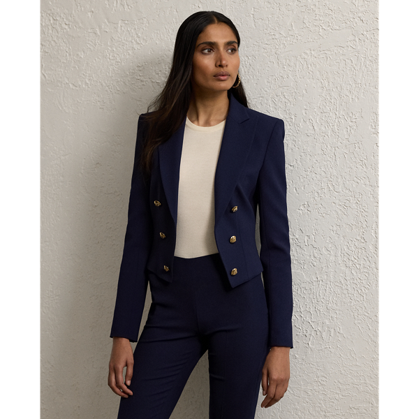 Veste Spencer en crêpe de laine - Collection - Modalova
