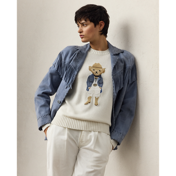Pull Hamptons Spring Polo Bear en soie - Collection - Modalova