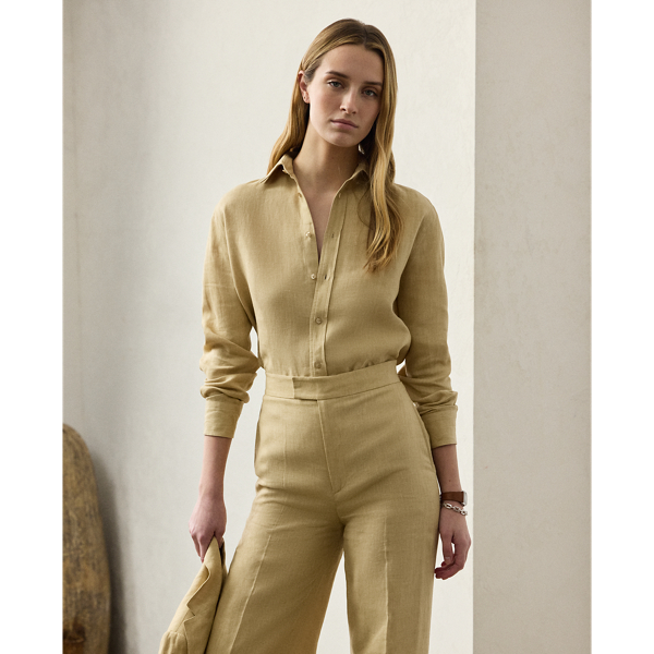 Adrien Relaxed Fit Linen Shirt - Collection - Modalova