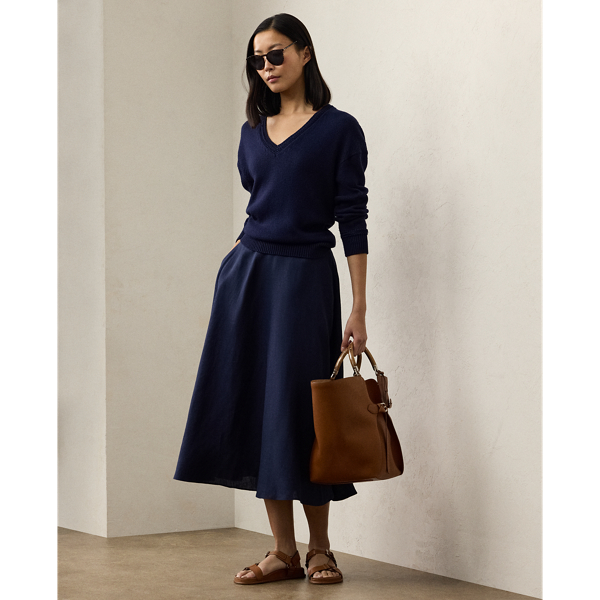 Jupe Erica en lin - Collection - Modalova