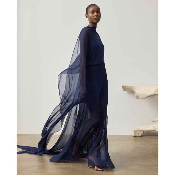 Robe Dylon en mousseline de soie lavée - Collection - Modalova