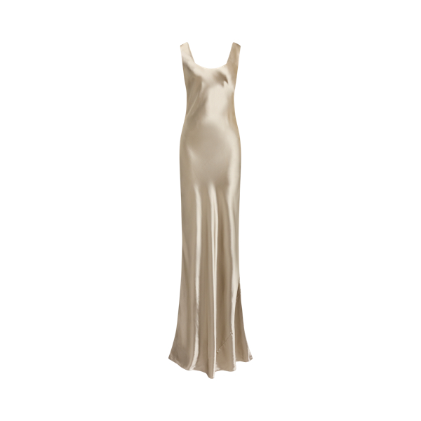 Shaila Charmeuse Evening Dress