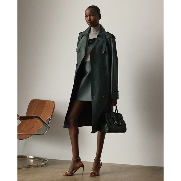 Mini-jupe Kyler en agneau - Collection - Modalova