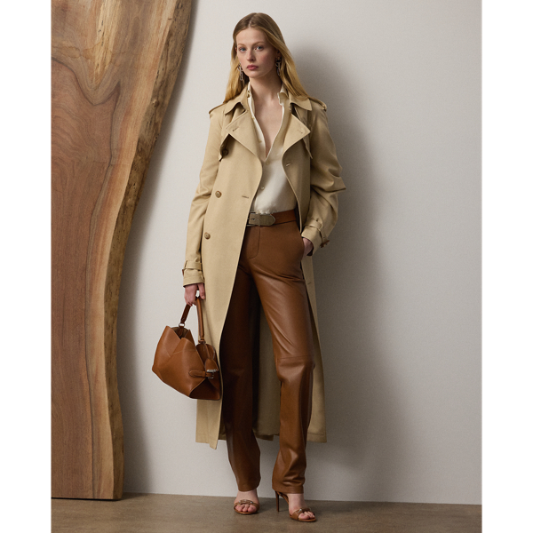 Benjamen Lambskin Trouser - Collection - Modalova