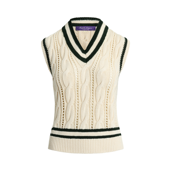 Pull débardeur de cricket torsadé soie - Collection - Modalova