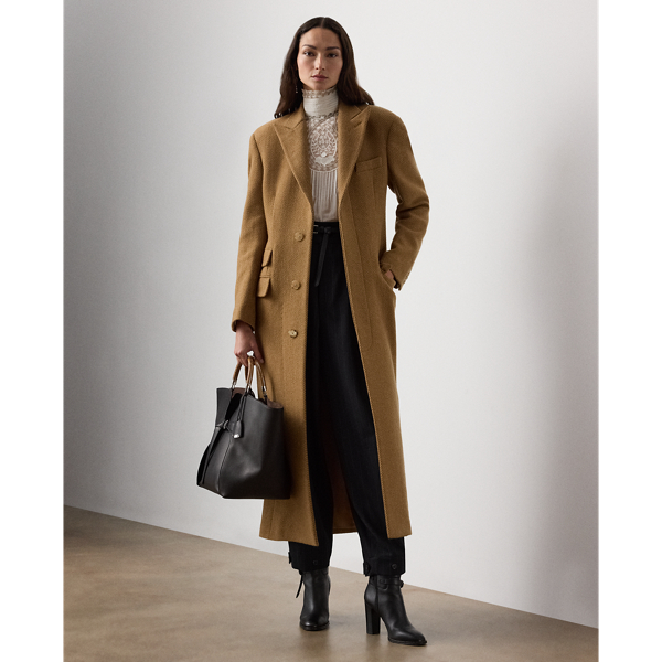 Amory Wool Herringbone Coat - Collection - Modalova