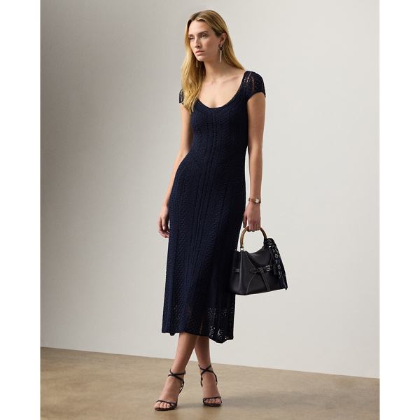 Abito Crosley all'uncinetto di Ralph Lauren - Eleganza Unica
