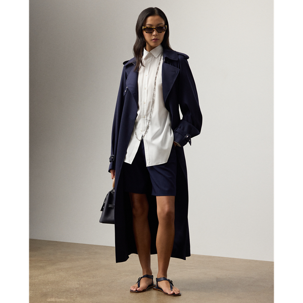 Short Minetta in Gabardine di Lana - Ralph Lauren