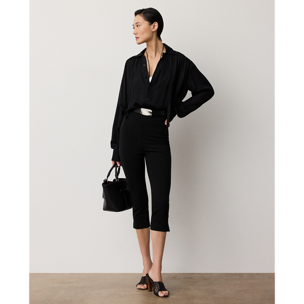 Sampson Jersey Cropped Trousers