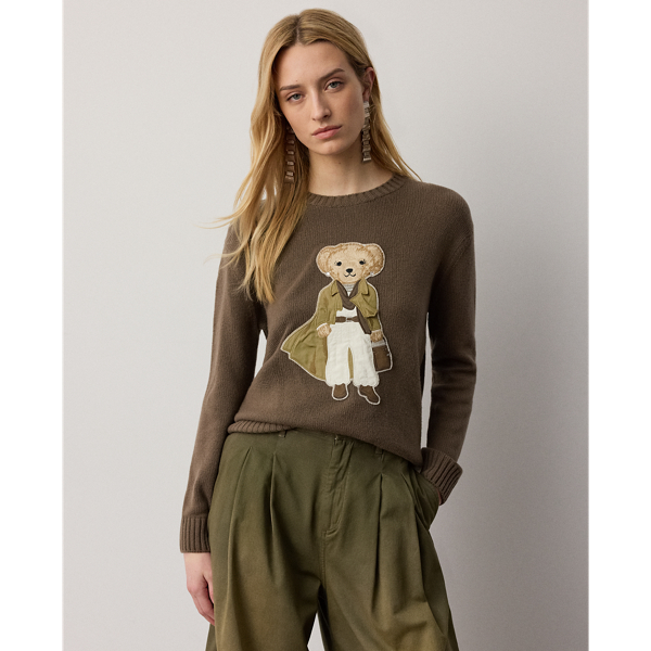 Maglia Polo Bear in Cashmere Ralph Lauren - Eleganza Autunno