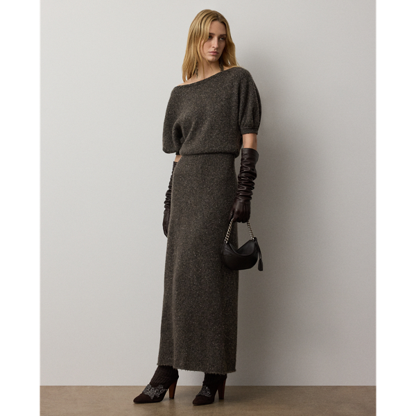 Abito Cecie in Cashmere Donegal - Eleganza Ralph Lauren