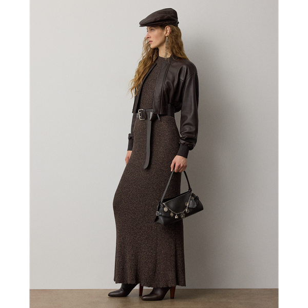 Windi Silk-Blend Mouliné Day Dress