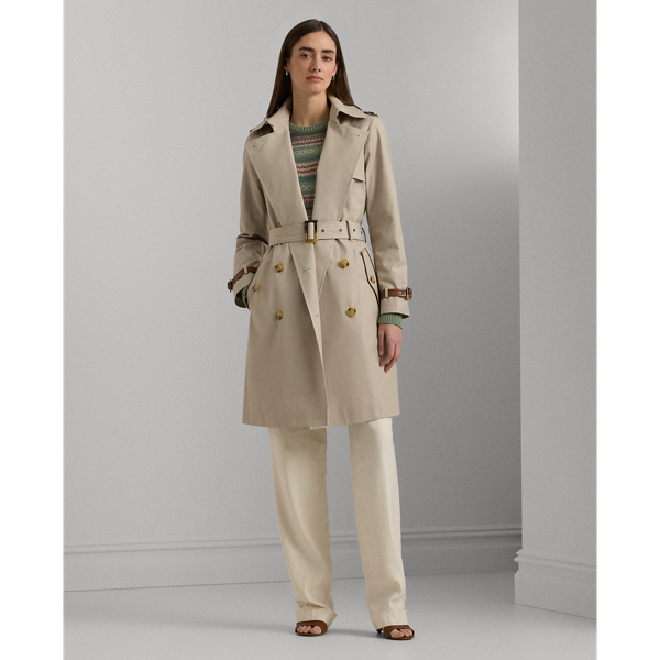 Lauren Ralph Lauren - Chocolate Brown Belted Longline Wool Coat w