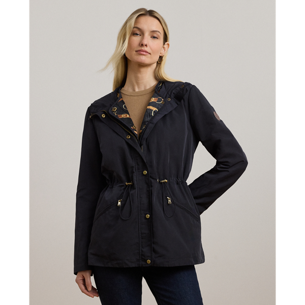 Shop Ralph Lauren 2-in-1 Hooded Jacket In Dark Navy