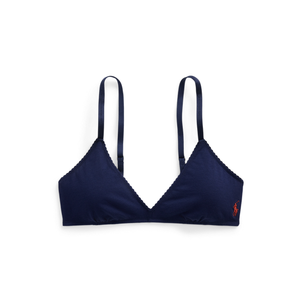Haut de bikini triangle festonné - Polo Ralph Lauren - Modalova