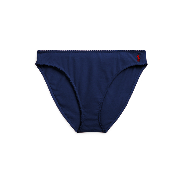 Bas de bikini à bordure festonnée - Polo Ralph Lauren - Modalova